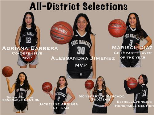  All-District Selections